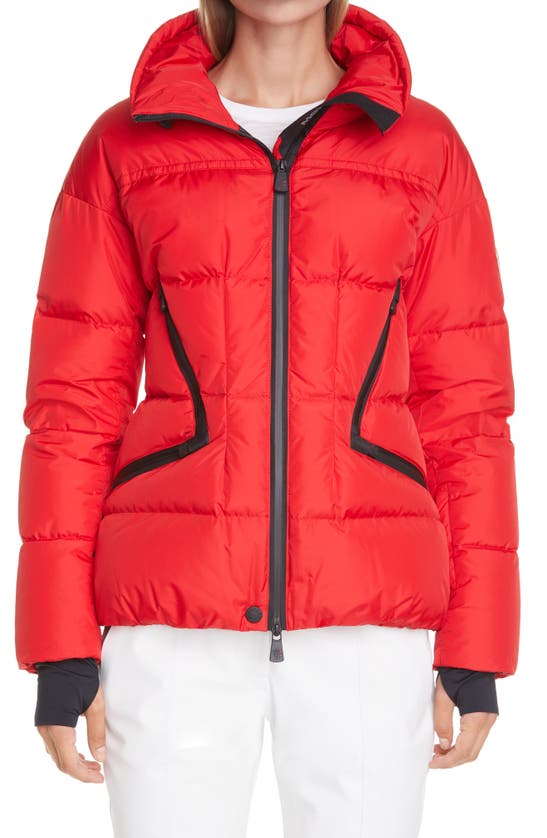 Moncler Grenoble Zip-front Padded Jacket In Red | ModeSens