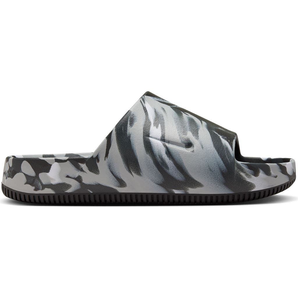 Nike Calm Se Slide Sandal In Black/black