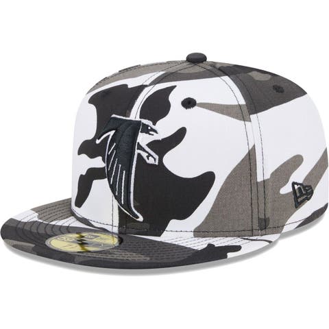 Youth New Era Black/Camo Atlanta Falcons 2021 Salute to Service Trucker 9TWENTY Snapback Adjustable