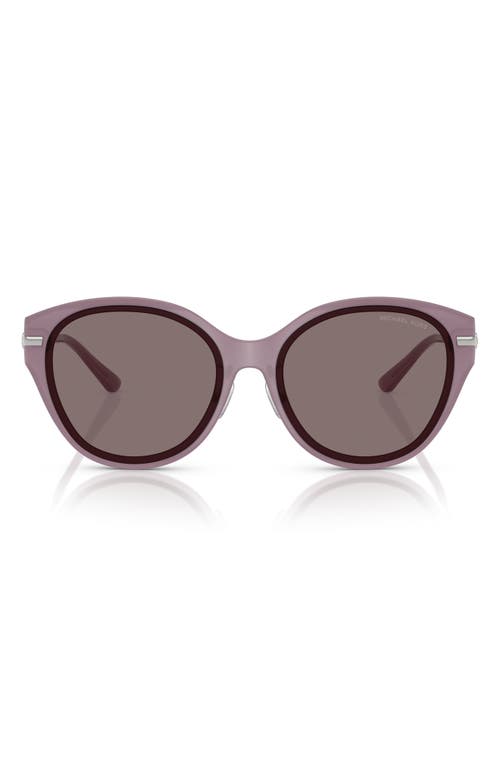 Michael Kors 59mm Round Sunglasses In Brown