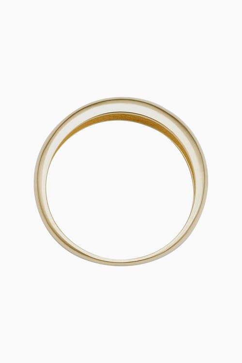 Oradina Women's 14k Yellow Solid Gold The Archie Ring In Yellow Gold