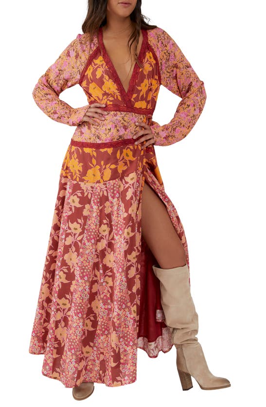 open lace back dress Free People Like Me or Love Me Slip Small / Cowboy main image 1