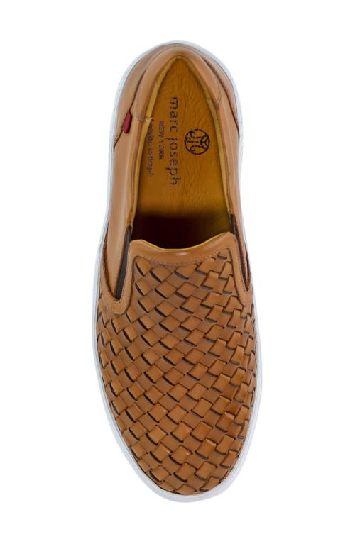 Shop Marc Joseph New York Crawford Ave Slip-on Sneaker In Cognac