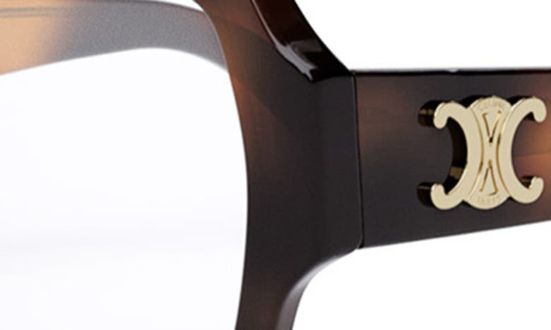 CELINE CELINE TRIOMPHE 52MM SQUARE READING GLASSES