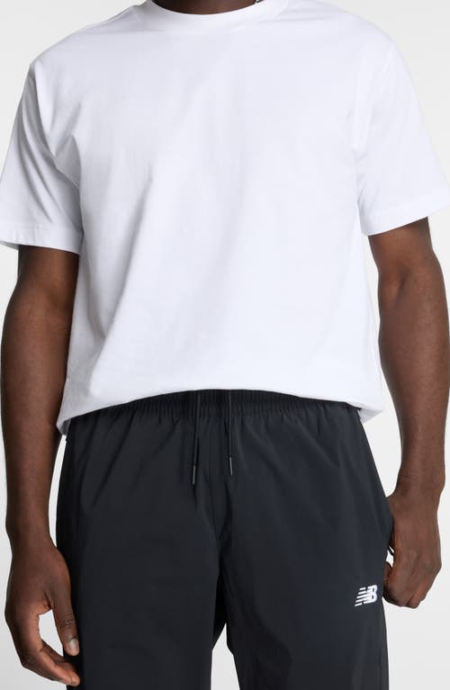 New Balance Athletics Woven Joggers In Black