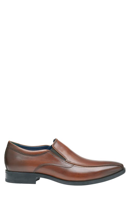 Johnston & Murphy Gibbons Run-off Shoe In Brown Full Grain
