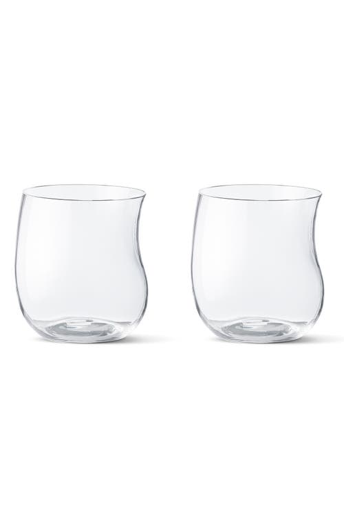Georg Jensen Set of 2 Cobra Glass Tumblers in Clear at Nordstrom, Size Small