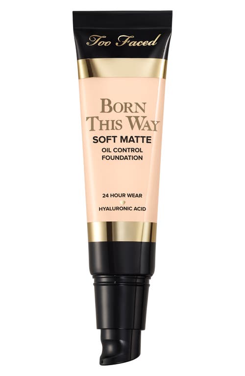 Too Faced Born This Way Soft Matte Foundation Swan 1 oz In Swan