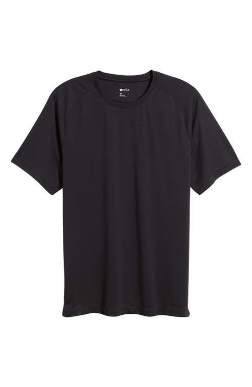 Shop Zella Racquet Performance T-shirt In Black