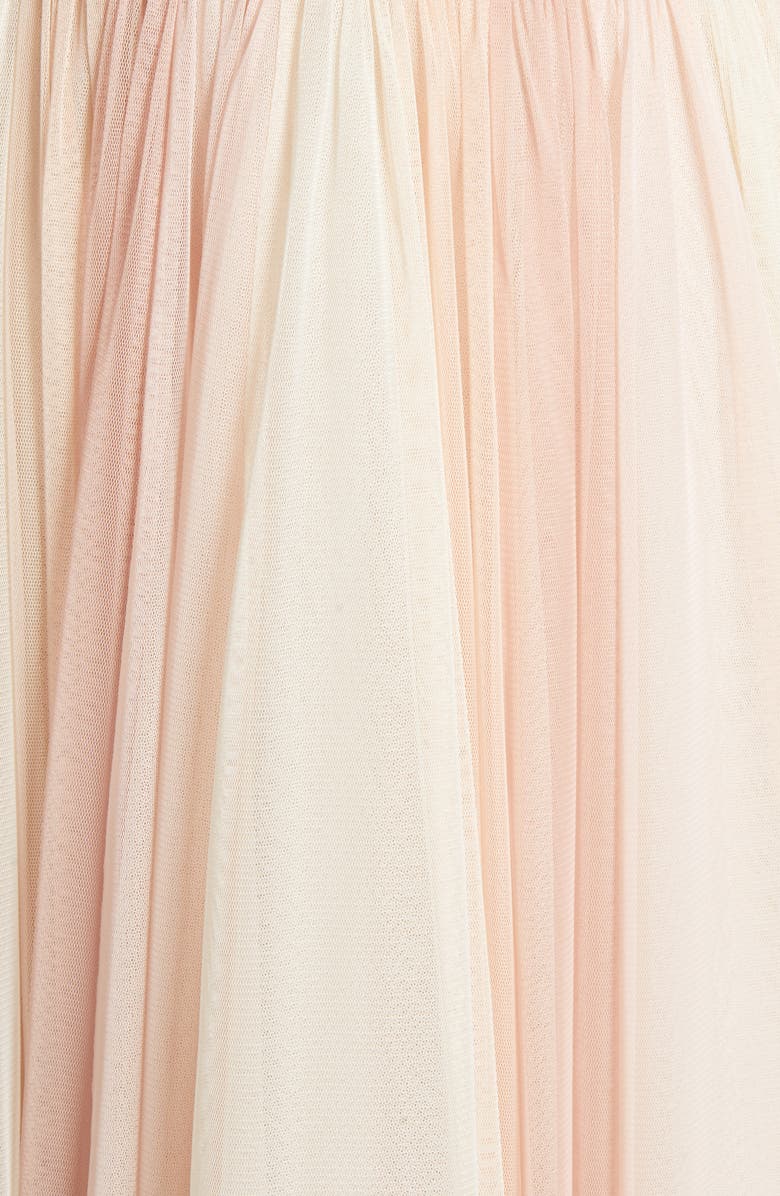 Tadashi Shoji Sleeveless Tulle Gown, Alternate, color, 