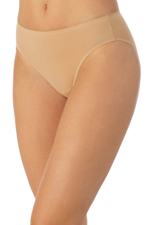 Le Mystère Signature Comfort Microfiber Bikini in Ivory/Tan Print