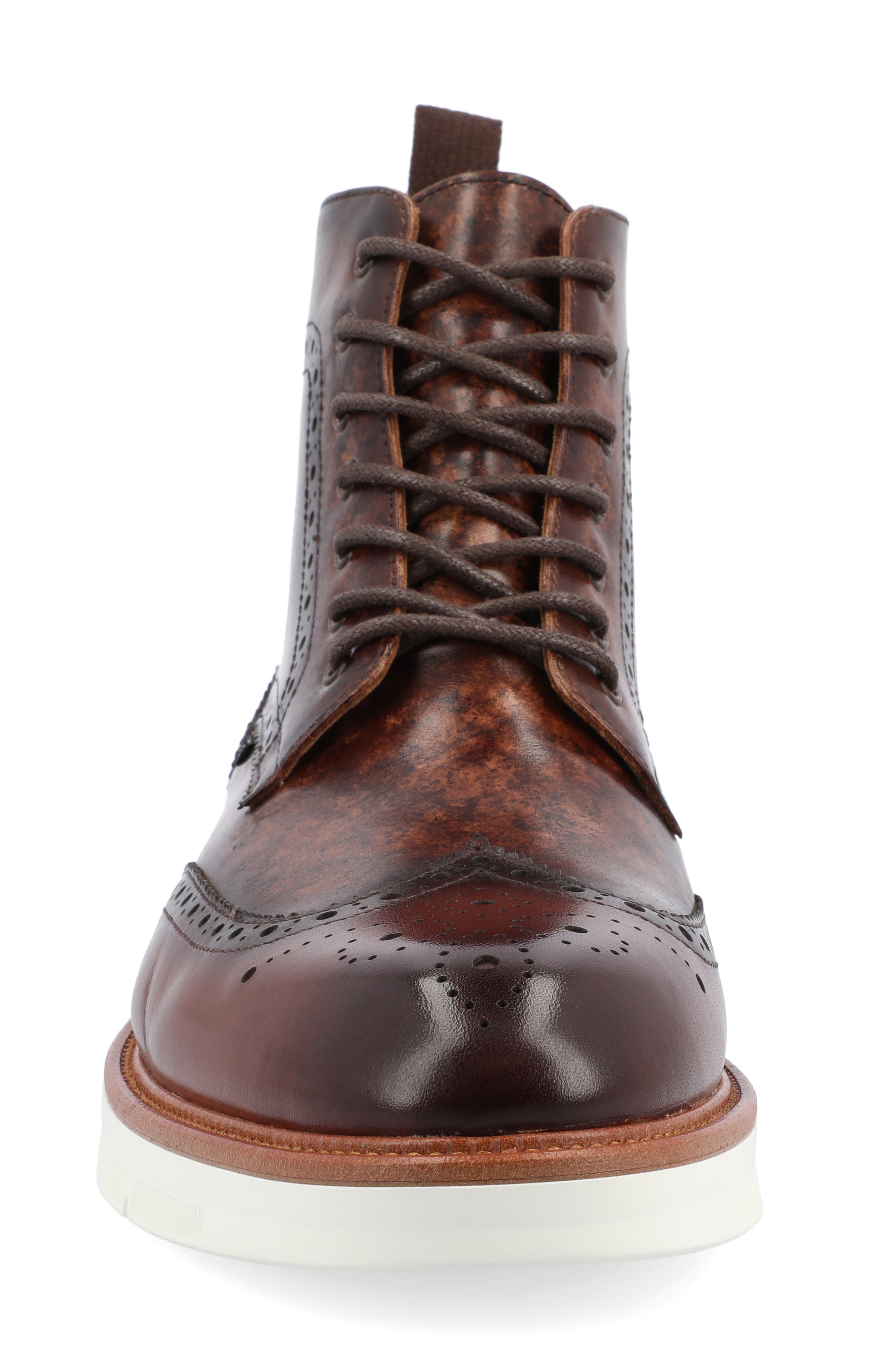 TAFT Leather Wingtip Boot (Men) Nordstromrack