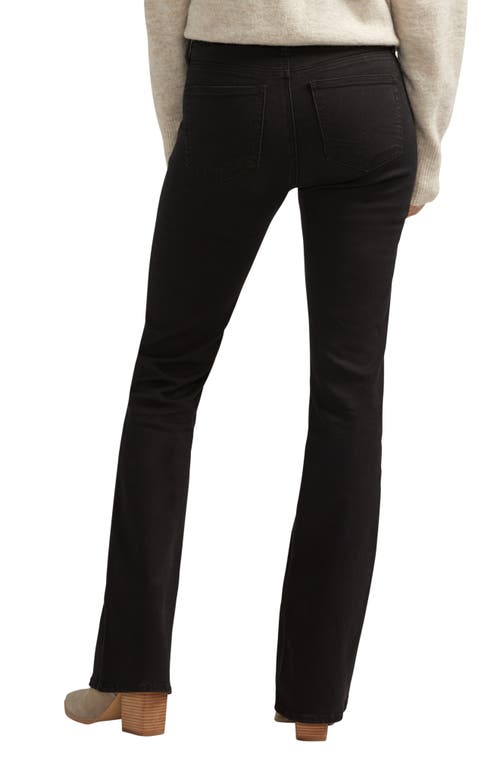 Silver Jeans Co. Suki Curvy Slim Bootcut Jeans In Black