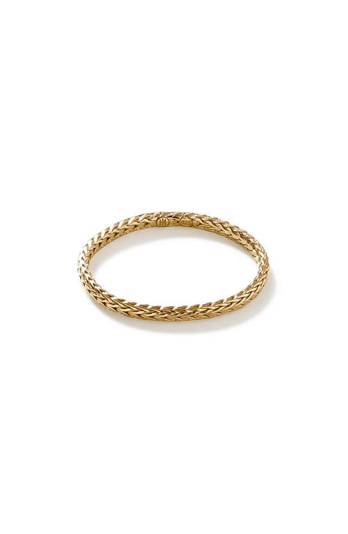 John Hardy Classic Chain Ring in Gold at Nordstrom