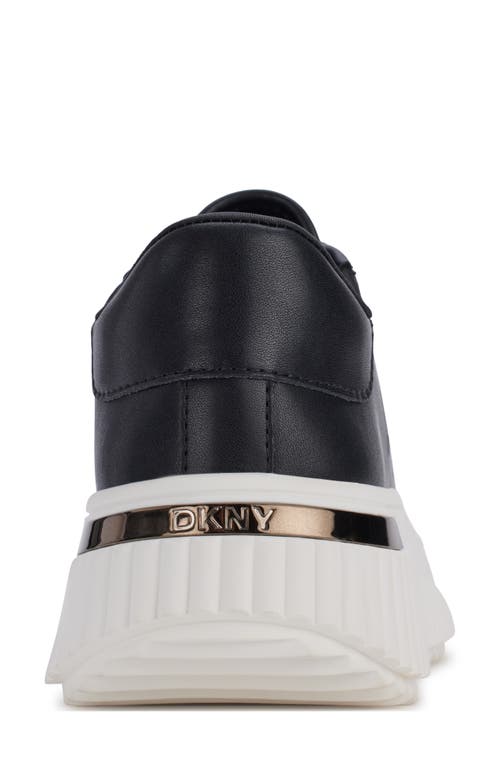 Dkny Larissa Platform Sneaker In Black
