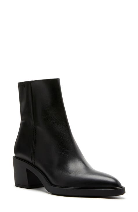 women's leather booties | Nordstrom