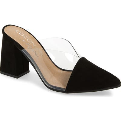 Coconuts By Matisse Shauna Translucent Mule, Black