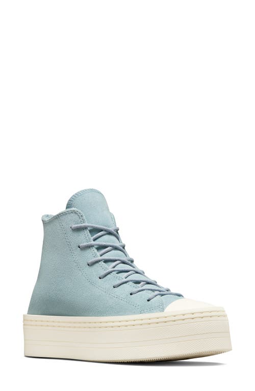 Converse Chuck Taylor® All Star® Modern Lift High Top Platform Sneaker In Cocoon Blue/egret