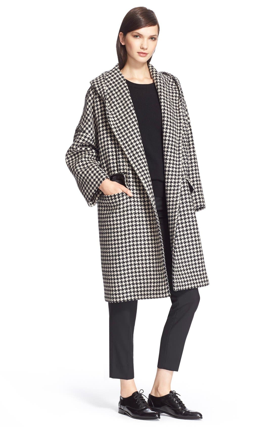 calvin klein houndstooth jacket