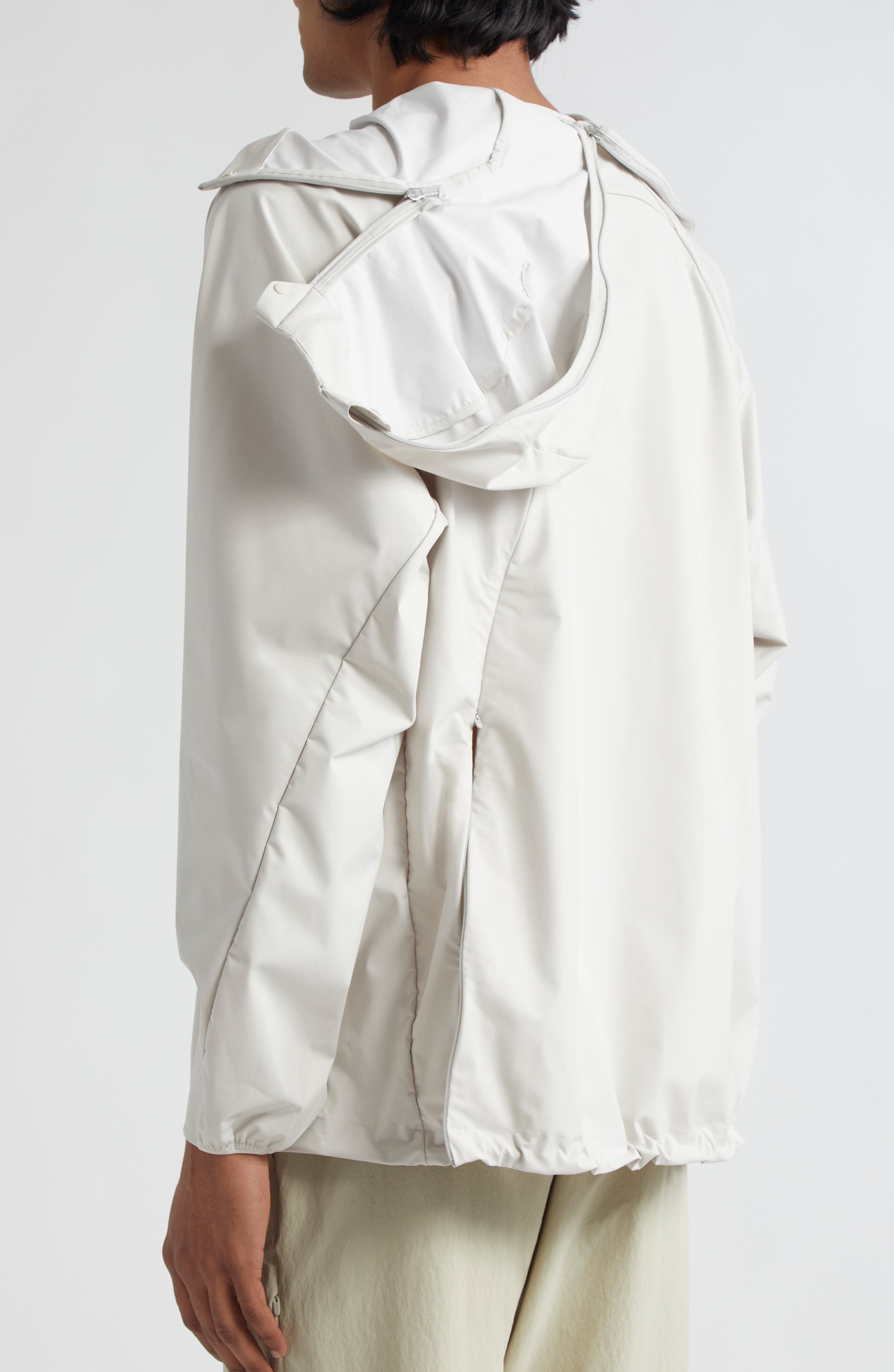 予約販売 POST ARCHIVE FACTION 6.0 Hooded Asymmetric Zip Jacket Center 小物