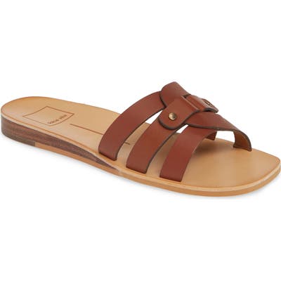 Dolce Vita Cait Slide Sandal, Brown