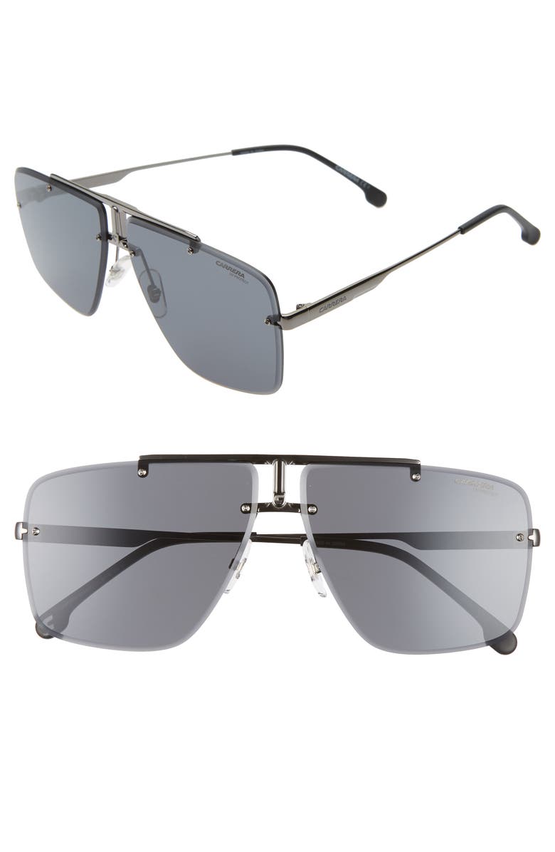 Carrera Eyewear 64mm Navigator Sunglasses, Main, color, 