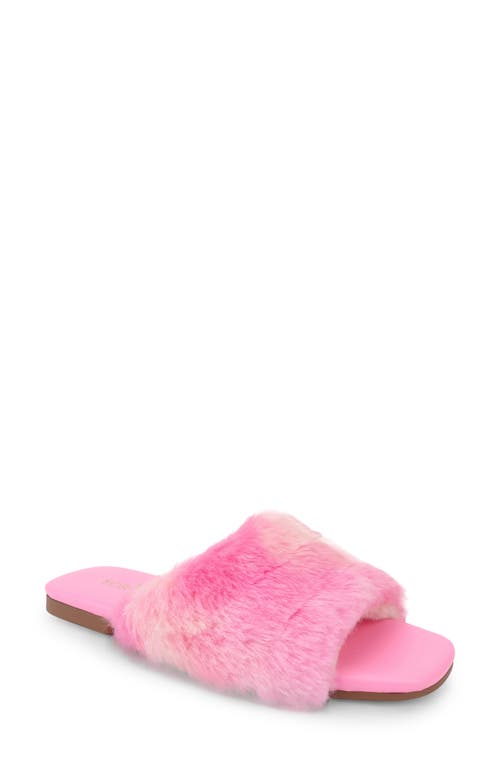 Yosi Samra Kids' Miss Nora Faux Fur Slide at Nordstrom