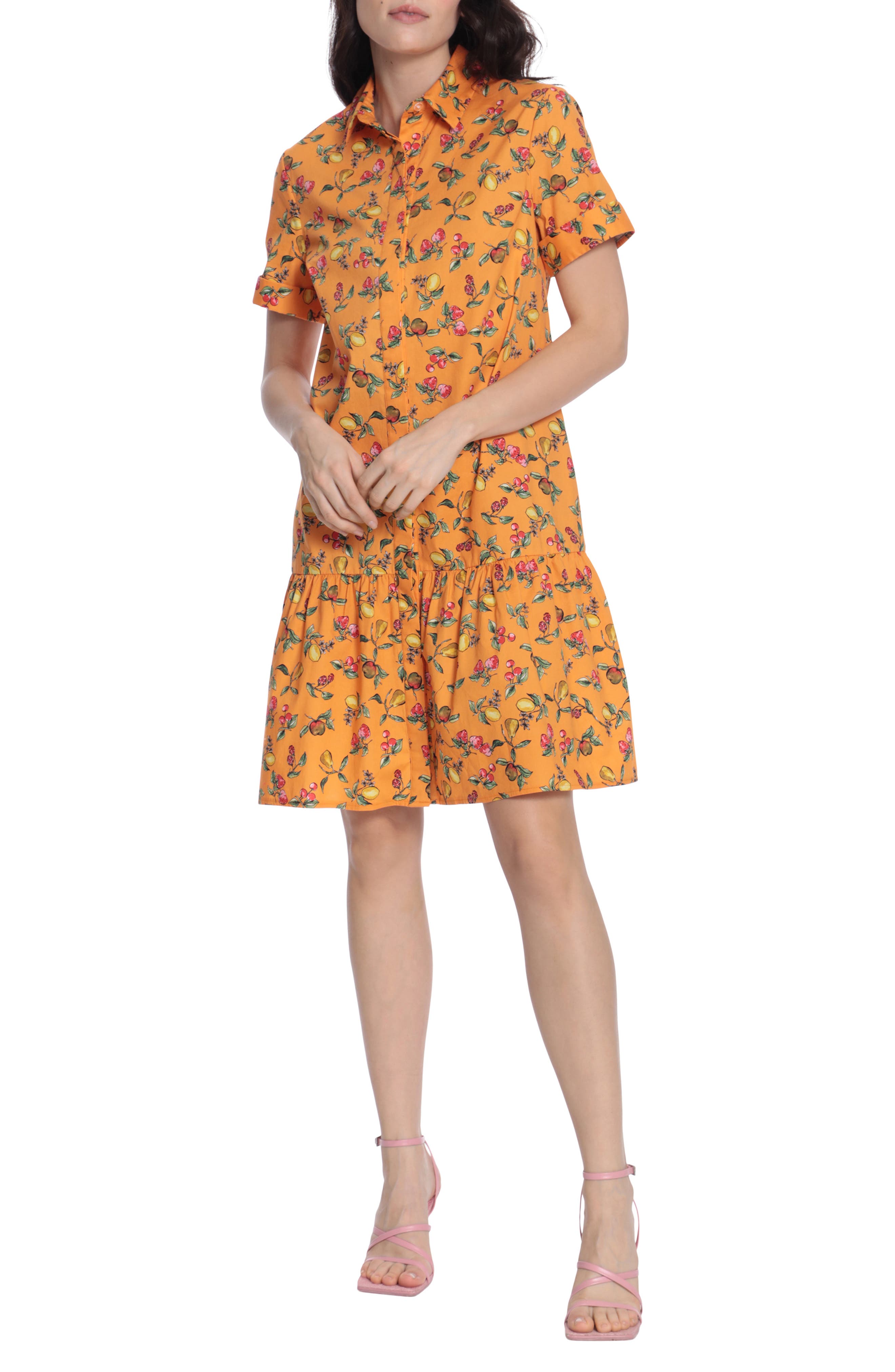 donna morgan lemon dress