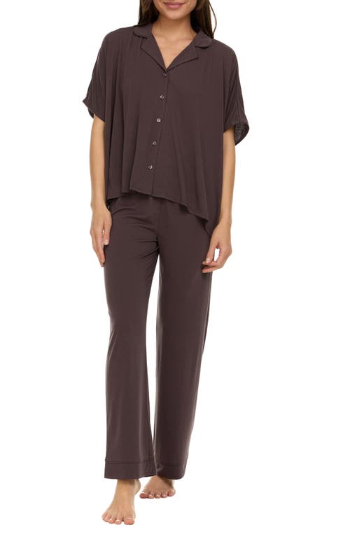 Shop Flora Nikrooz Valeria Pajamas In Roasted