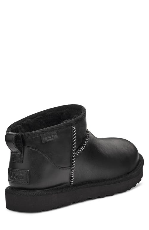 Shop Ugg(r) Classic Ultra Mini Regen Boot In Black