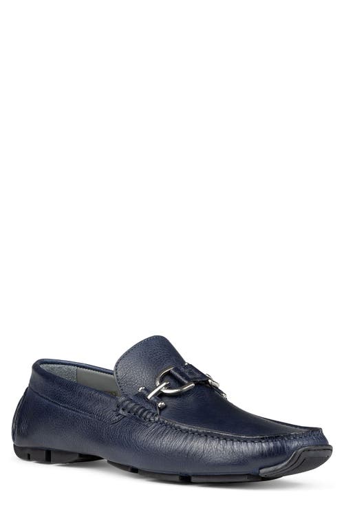 Shop Donald Pliner Dacio Bit Driving Loafer In Navy