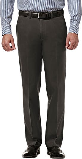 HAGGAR Premium No Iron Khaki Straight Fit Pant | Nordstromrack