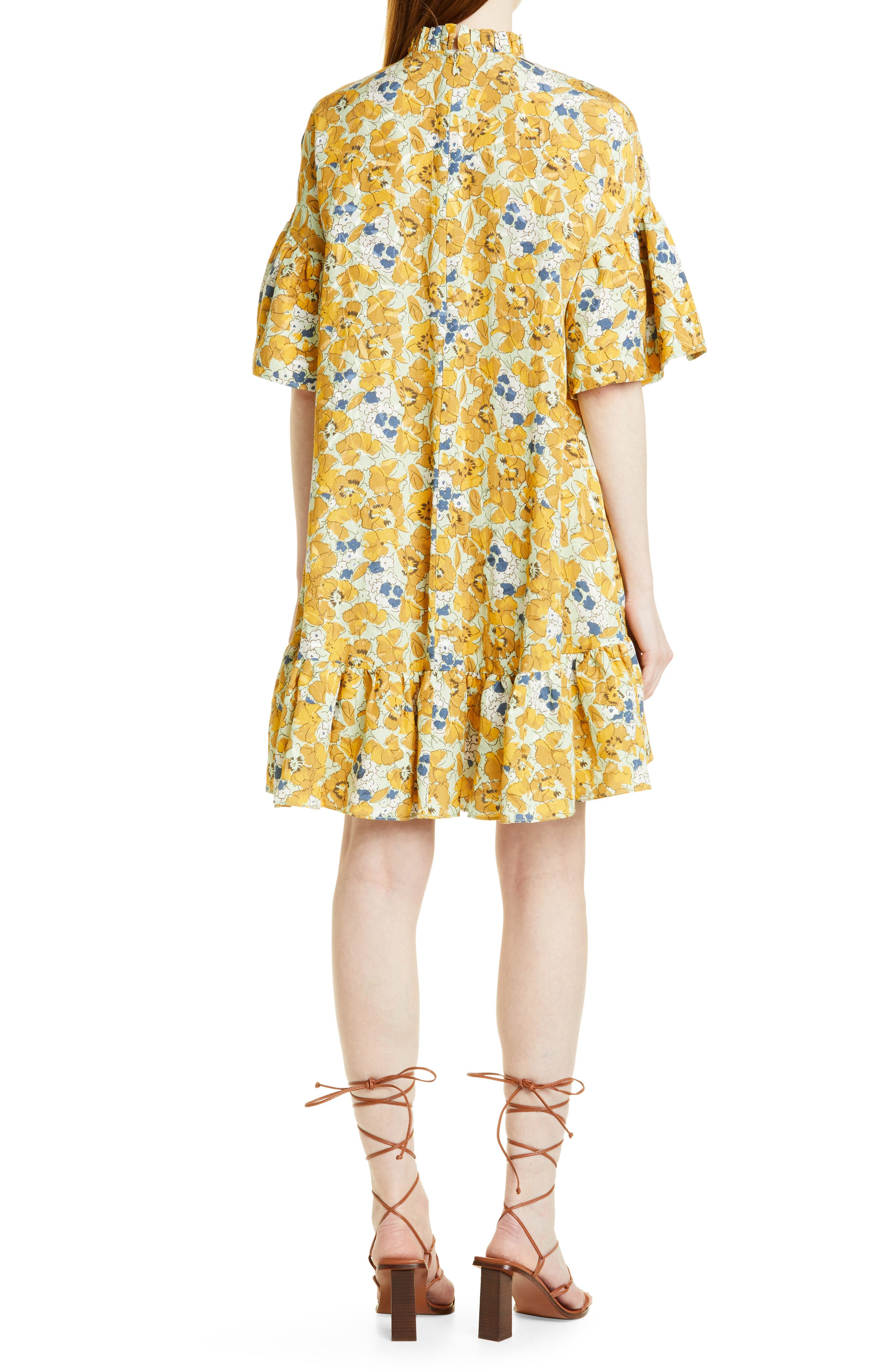 byTiMo Floral Jacquard Shift Dress 