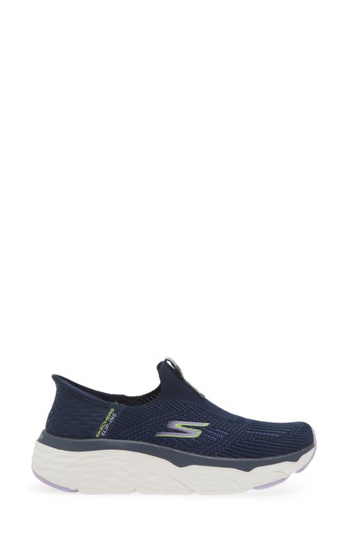 Shop Skechers Max Cushioning Elite™ Sneaker In Navy/lavender