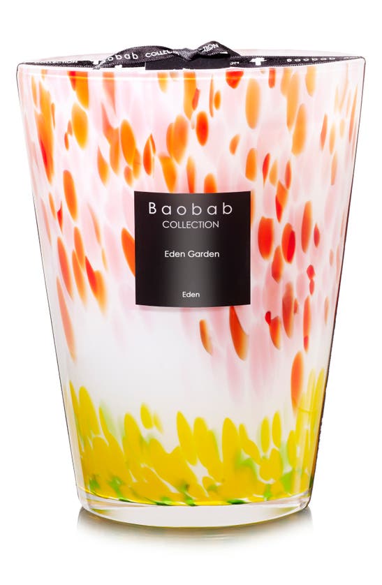 Baobab Collection Max 24 Eden Garden Scented Candle In Green-large