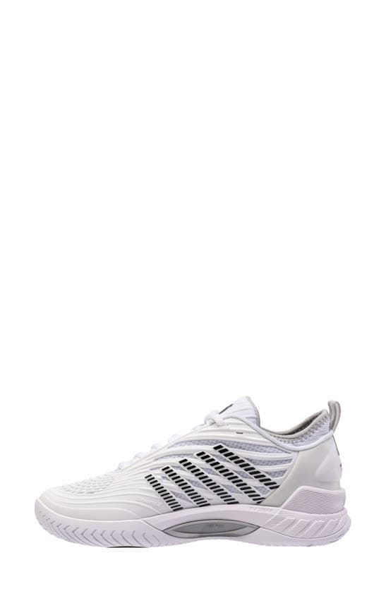 K-swiss Hypercourt Supreme 2 Tennis Shoe In White/ Vapor Blue/ Black