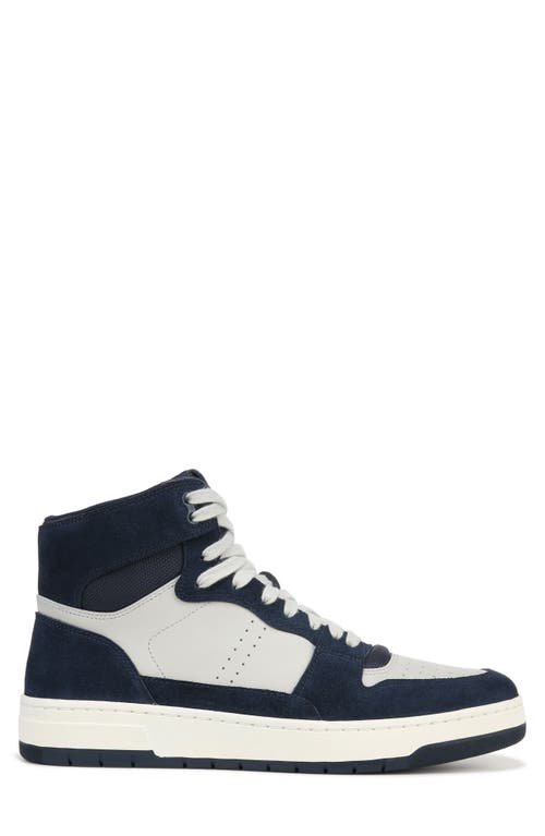 Vince Men's Mason Lace Up High Top Sneakers In Spruce Blue