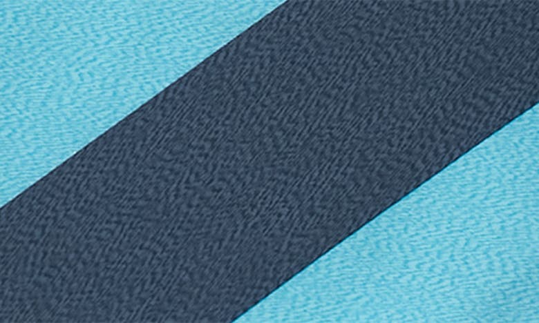 Shop Volcom Kids' Quarta Static Stripe Mod Tech Board Shorts In Tidal Blue