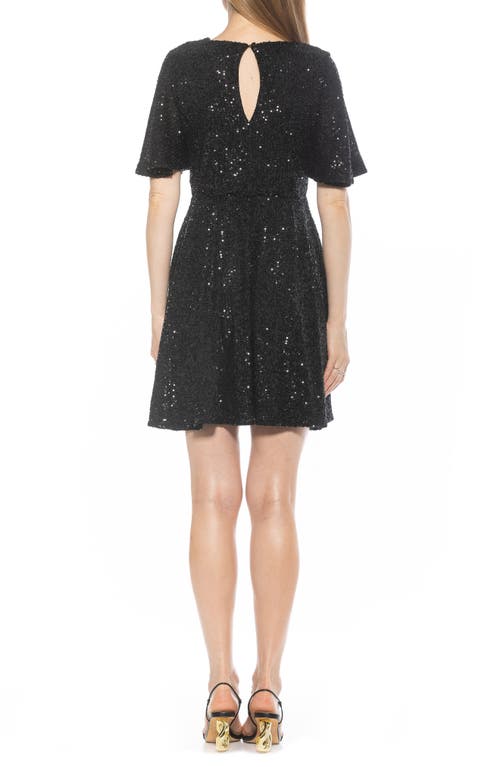 Alexia Admor Oak Dress In Black