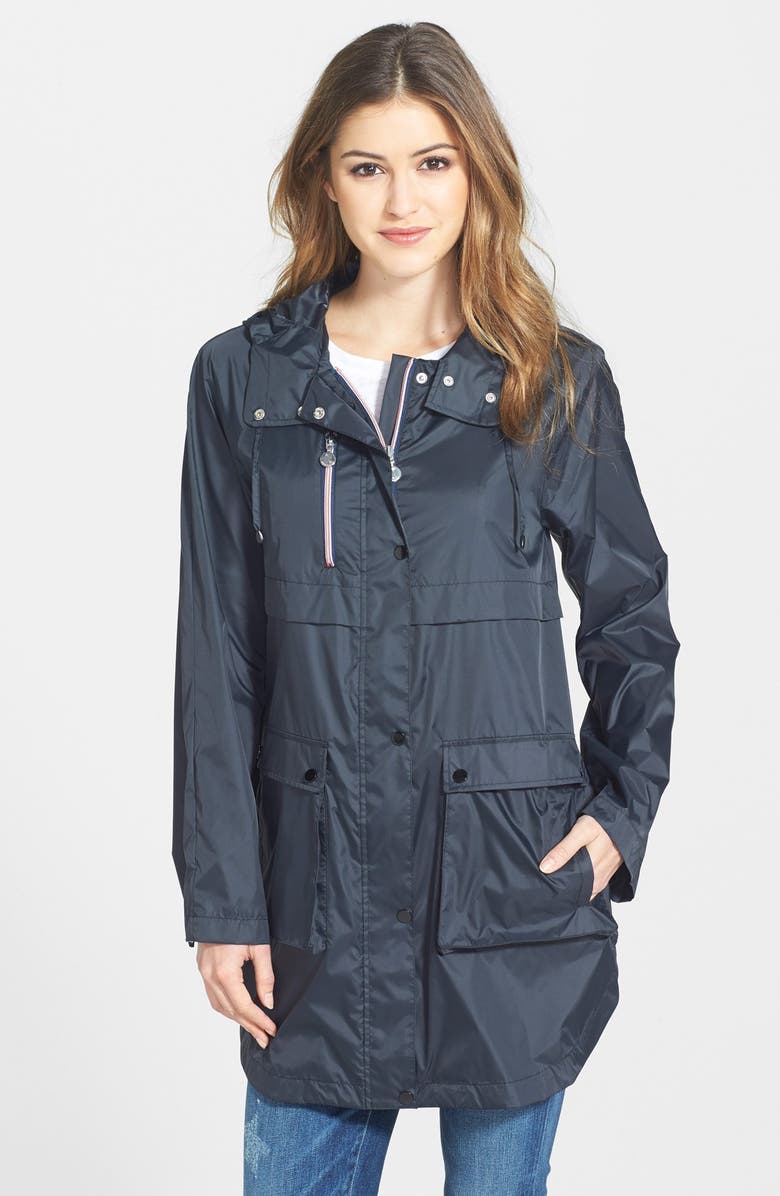 Bernardo Packable Hooded Raincoat | Nordstrom
