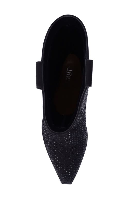 J. Reneé Laylani Pointed Toe Western Boot In Black