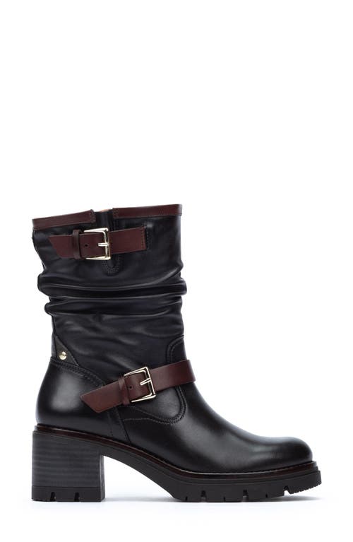 Shop Pikolinos Soria W0b Zip-up Boot In Black