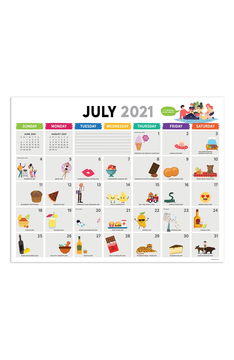 Academic Year July 2021 June 2022 Every Day S A Holiday Large Desk Pad Monthly Blotter Calendar Nordstromrack Nordstrom Rack Markdown Schedule 2022