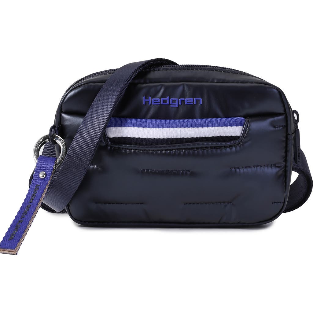 Hedgren Snug Water Repellent Convertible Crossbody Bag In Peacoat Blue