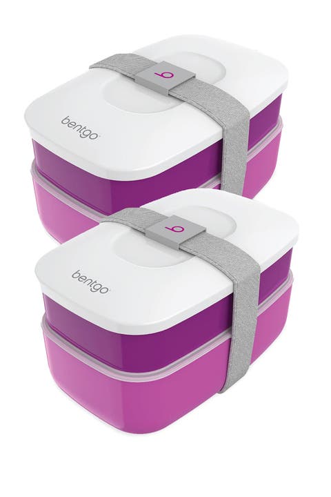 Bentgo Deluxe Lunch Bag Purple Pink Insulated Tote