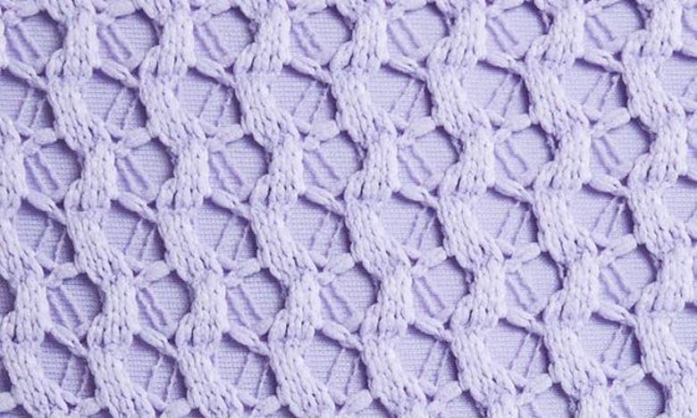 Shop Montce Lulu Bikini Bottoms In Lavendar Crochet