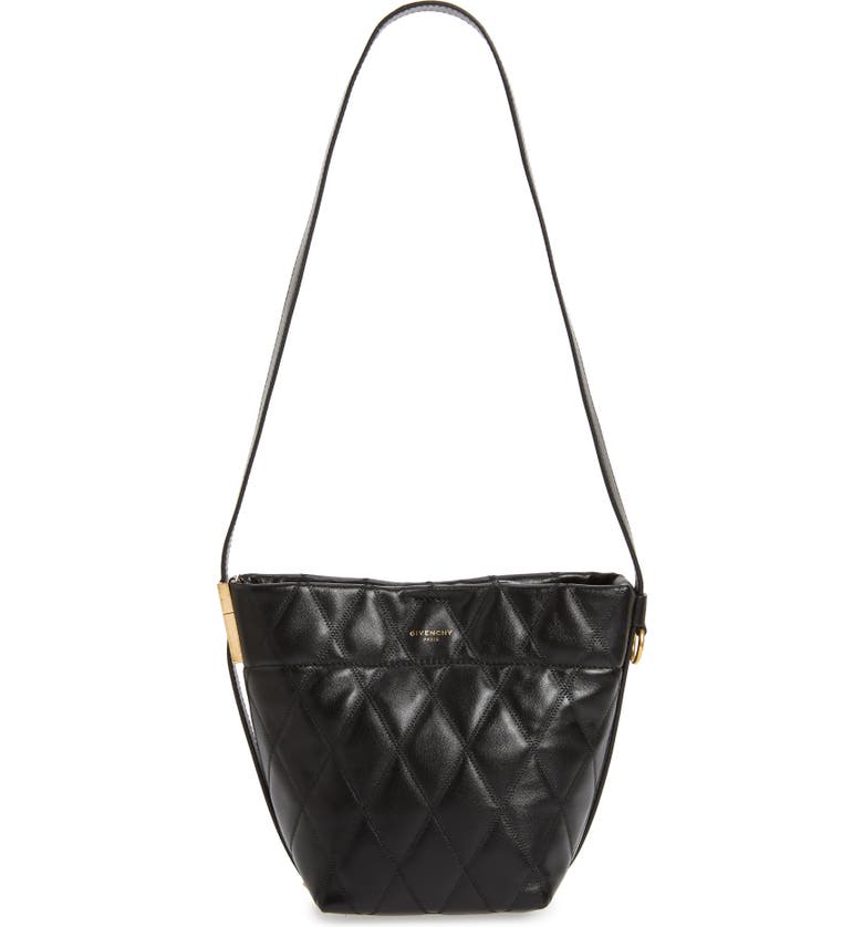 Givenchy Mini GV Quilted Lambskin Leather Bucket Bag | Nordstrom