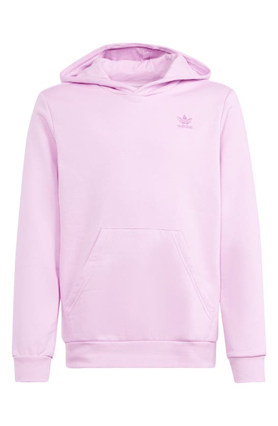 Shop Adidas Originals Kids' Adicolor Hoodie In Bliss Lilac/ Pulse Lilac