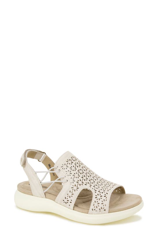 Jbu By Jambu Francis Platform Sandal In Cream Shimmer