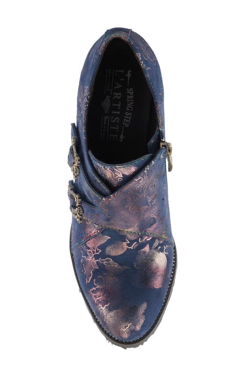 L'artiste By Spring Step Maisiana Pump In Navy Multi